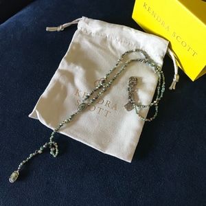 Kendra Scott African Turquoise Bethany Y Necklace